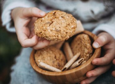 Aprende a preparar ricas galletas de avena con coco