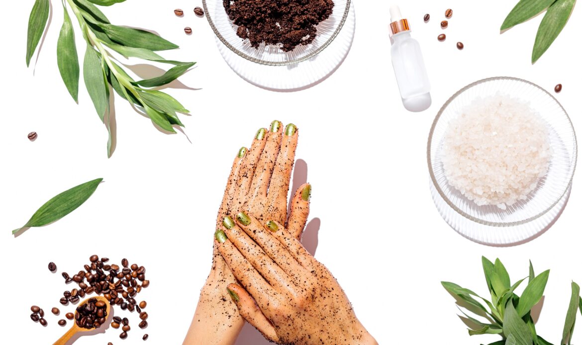 Exfoliante de café para distintas zonas del cuerpo