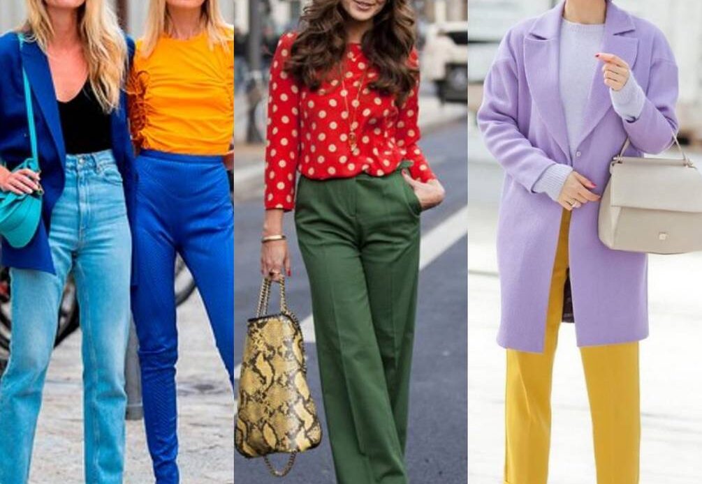 Consejos para vestirse con ‘bloques de color’
