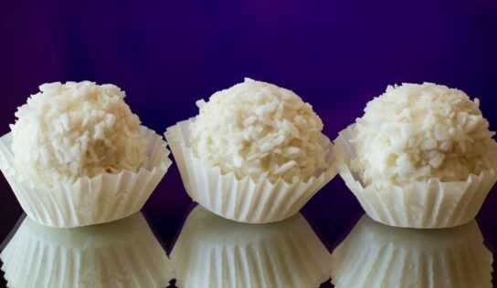 Trufas de coco, un detalle elegante y dulce para este Día del Amor y la Amistad