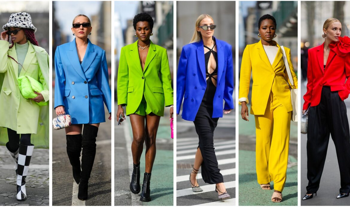 50 sombras del blazer: Cómo llevar esta prenda en colores llamativos
